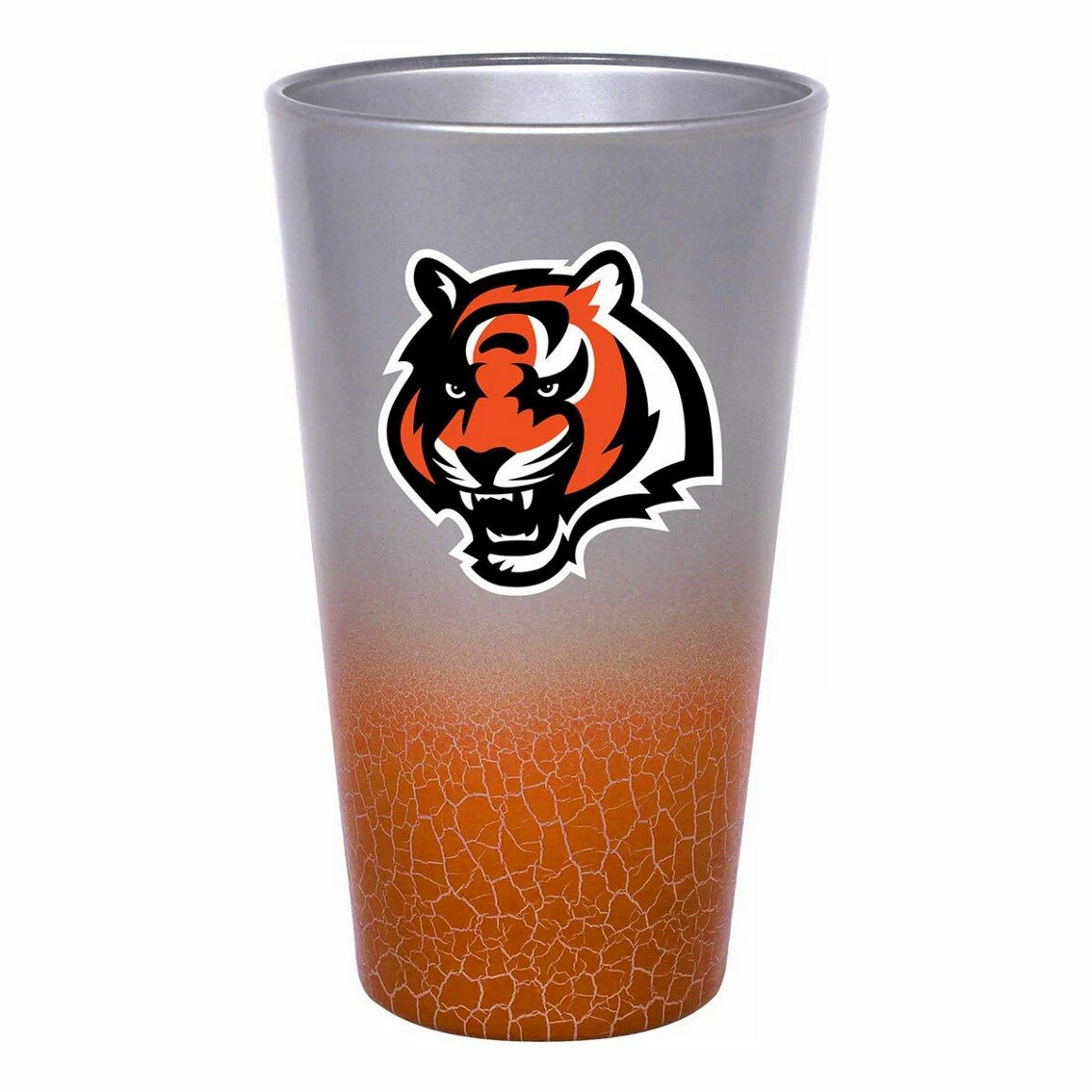 The Memory Company Cincinnati Bengals 16oz. Crackle Pint Glass 4 The Memory Company Cincinnati Bengals 16oz. Crackle Pint Glass - Image 2
