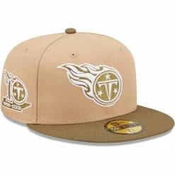 New Era Men's Tan/Olive Tennessee Titans 10th Anniversary Saguaro 59FIFTY Fitted Hat