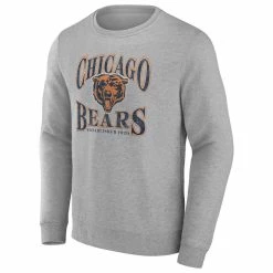 Fanatics Branded Men's Heathered Charcoal Chicago Bears Playability Pullover Sweatshirt 8 Fanatics Branded Men's Heathered Charcoal Chicago Bears Playability Pullover Sweatshirt -Fanatics DSCO1153028509 1927 ALT2