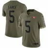 Nike Men's Trey Lance Olive San Francisco 49ers 2022 Salute To Service Limited Jersey 2 Nike Men's Trey Lance Olive San Francisco 49ers 2022 Salute To Service Limited Jersey -Fanatics DSCO1153028614 2068