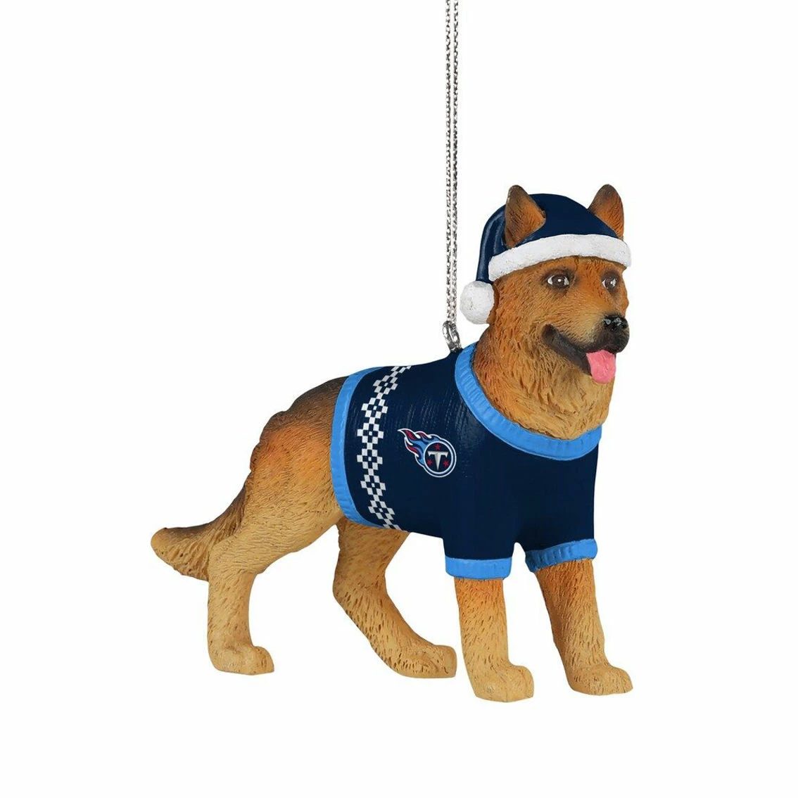 FOCO Tennessee Titans German Shepherd Ornament 4 FOCO Tennessee Titans German Shepherd Ornament - Image 2