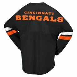 Fanatics Branded Women's Black Cincinnati Bengals Lace-Up V-Neck Long Sleeve T-Shirt 9 Fanatics Branded Women's Black Cincinnati Bengals Lace-Up V-Neck Long Sleeve T-Shirt -Fanatics DSCO1153112940 1007 ALT3