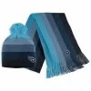 WEAR By Erin Andrews Women's Light Blue Tennessee Titans Ombre Pom Knit Hat And Scarf Set 2 WEAR By Erin Andrews Women's Light Blue Tennessee Titans Ombre Pom Knit Hat And Scarf Set -Fanatics DSCO1153145543 1191