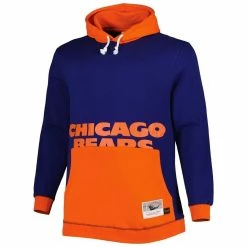 Mitchell & Ness Men's Navy/Orange Chicago Bears Big & Tall Big Face Pullover Hoodie 8 Mitchell & Ness Men's Navy/Orange Chicago Bears Big & Tall Big Face Pullover Hoodie -Fanatics DSCO1153145842 ANGEBL ALT2