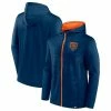 Fanatics Branded Men's Navy Chicago Bears Ball Carrier Full-Zip Hoodie -Fanatics DSCO1153163726 1320