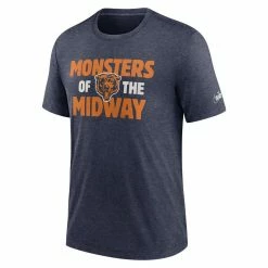 Nike Men's Heathered Navy Chicago Bears Local Tri-Blend T-Shirt 8 Nike Men's Heathered Navy Chicago Bears Local Tri-Blend T-Shirt -Fanatics DSCO1153182090 SXT5 ALT2