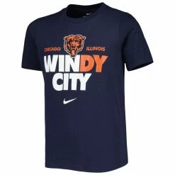 Nike Youth Navy Chicago Bears Hometown Cotton T-Shirt 8 Nike Youth Navy Chicago Bears Hometown Cotton T-Shirt -Fanatics DSCO1153183066 1320 ALT2