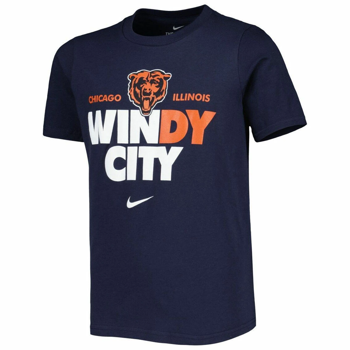 Nike Youth Navy Chicago Bears Hometown Cotton T-Shirt 5 Nike Youth Navy Chicago Bears Hometown Cotton T-Shirt - Image 3