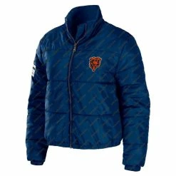 WEAR By Erin Andrews Women's Navy Chicago Bears Puffer Full-Zip Jacket 8 WEAR By Erin Andrews Women's Navy Chicago Bears Puffer Full-Zip Jacket -Fanatics DSCO1153341745 1320 ALT2