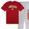 Concepts Sport Men's Scarlet/Heather Gray San Francisco 49ers Big & Tall T-Shirt & Pajama Pants Sleep Set 1 Concepts Sport Men's Scarlet/Heather Gray San Francisco 49ers Big & Tall T-Shirt & Pajama Pants Sleep Set -Fanatics DSCO1153341752 2946