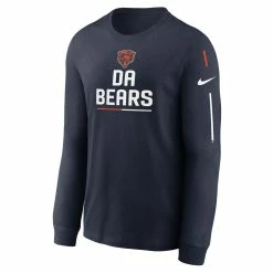 Nike Men's Navy Chicago Bears Team Slogan Long Sleeve T-Shirt 8 Nike Men's Navy Chicago Bears Team Slogan Long Sleeve T-Shirt -Fanatics DSCO1153341823 1320 ALT2