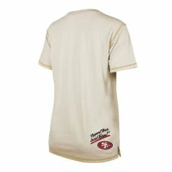 New Era Women's Cream San Francisco 49ers Split T-Shirt 9 New Era Women's Cream San Francisco 49ers Split T-Shirt -Fanatics DSCO1153341975 6662 ALT3