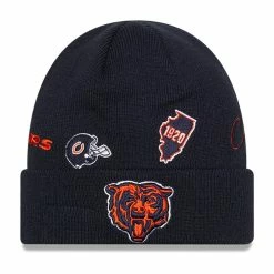 New Era Youth Navy Chicago Bears Identity Cuffed Knit Hat 6 New Era Youth Navy Chicago Bears Identity Cuffed Knit Hat -Fanatics DSCO1153342118 1320 ALT1