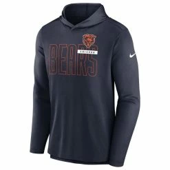 Men's Nike Navy Chicago Bears Performance Team Pullover Hoodie 8 Men's Nike Navy Chicago Bears Performance Team Pullover Hoodie -Fanatics DSCO1153342346 1320 ALT2