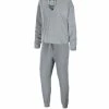 WEAR By Erin Andrews Women's Heathered Gray Tennessee Titans Pullover Hoodie & Pants Lounge Set -Fanatics DSCO1153402992 1927