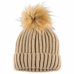 WEAR By Erin Andrews Women's Tan Chicago Bears Neutral Cuffed Knit Hat With Pom 7 WEAR By Erin Andrews Women's Tan Chicago Bears Neutral Cuffed Knit Hat With Pom -Fanatics DSCO1153403082 3471 ALT2