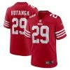 Nike Men's Talanoa Hufanga Scarlet San Francisco 49ers Game Player Jersey 1 Nike Men's Talanoa Hufanga Scarlet San Francisco 49ers Game Player Jersey -Fanatics DSCO1153512562 2946