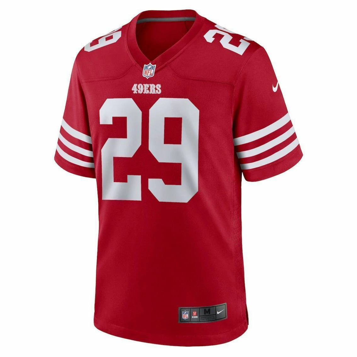 Nike Men's Talanoa Hufanga Scarlet San Francisco 49ers Game Player Jersey 5 Nike Men's Talanoa Hufanga Scarlet San Francisco 49ers Game Player Jersey - Image 3