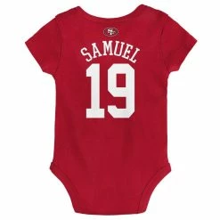 Outerstuff Newborn & Infant Deebo Samuel Scarlet San Francisco 49ers Mainliner Player Name & Number Bodysuit 9 Outerstuff Newborn & Infant Deebo Samuel Scarlet San Francisco 49ers Mainliner Player Name & Number Bodysuit -Fanatics DSCO1153548686 2946 ALT3