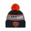 New Era Preschool Navy Chicago Bears Repeat Cuffed Knit Hat With Pom -Fanatics DSCO1153549745 1320