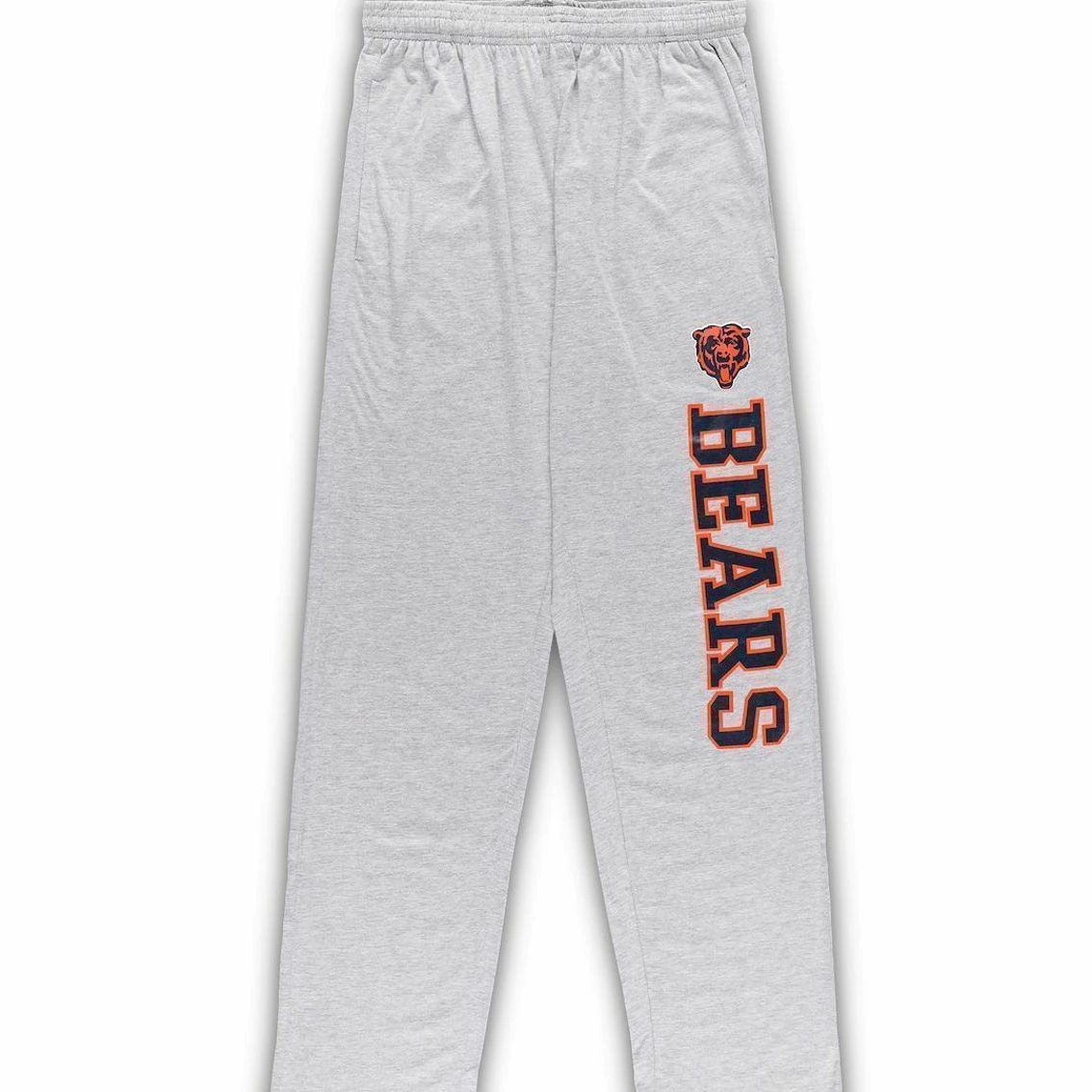 Men's Concepts Sport Navy/Heather Gray Chicago Bears Big & Tall T-Shirt & Pants Sleep Set 6 Men's Concepts Sport Navy/Heather Gray Chicago Bears Big & Tall T-Shirt & Pants Sleep Set - Image 4