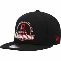 New Era Men's Black San Francisco 49ers 5x Super Bowl Champs 9FIFTY Snapback Hat 9 New Era Men's Black San Francisco 49ers 5x Super Bowl Champs 9FIFTY Snapback Hat -Fanatics DSCO1153661723 1007 ALT3