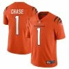 Men's Nike Ja'Marr Chase Orange Cincinnati Bengals Alternate Vapor Limited Jersey 1 Men's Nike Ja'Marr Chase Orange Cincinnati Bengals Alternate Vapor Limited Jersey -Fanatics DSCO1153662265 2294