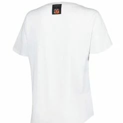Women's KIYA TOMLIN White Cincinnati Bengals V-Neck T-Shirt 9 Women's KIYA TOMLIN White Cincinnati Bengals V-Neck T-Shirt -Fanatics DSCO1153737794 3550 ALT3