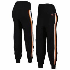 KIYA TOMLIN Women's Black Cincinnati Bengals Stripe Tri-Blend Joggers 7 KIYA TOMLIN Women's Black Cincinnati Bengals Stripe Tri-Blend Joggers -Fanatics DSCO1153738010 1007 ALT1