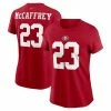 Nike Women's Christian McCaffrey Scarlet San Francisco 49ers Player Name & Number T-Shirt 2 Nike Women's Christian McCaffrey Scarlet San Francisco 49ers Player Name & Number T-Shirt -Fanatics DSCO1154012534 2946