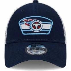 New Era Men's Navy/White Tennessee Titans Logo Patch Trucker 9FORTY Snapback Hat 8 New Era Men's Navy/White Tennessee Titans Logo Patch Trucker 9FORTY Snapback Hat -Fanatics DSCO1154096398 GZKZ ALT2