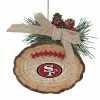 FOCO San Francisco 49ers Ball Stump Ornament 1 FOCO San Francisco 49ers Ball Stump Ornament -Fanatics DSCO1154096679 0000