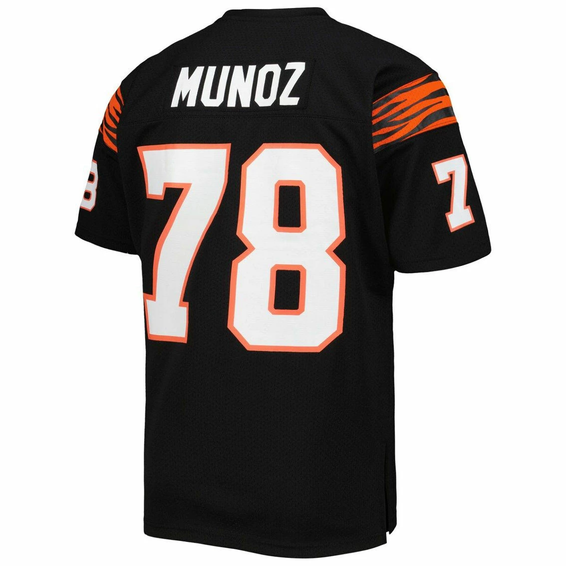 Mitchell & Ness Men's Anthony Munoz Black Cincinnati Bengals 1981 Authentic Retired Player Jersey 6 Mitchell & Ness Men's Anthony Munoz Black Cincinnati Bengals 1981 Authentic Retired Player Jersey - Image 4