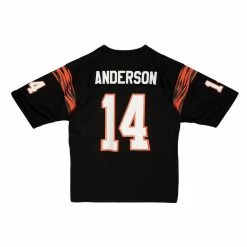 Mitchell & Ness Men's Ken Anderson Black Cincinnati Bengals 1981 Authentic Retired Player Jersey 9 Mitchell & Ness Men's Ken Anderson Black Cincinnati Bengals 1981 Authentic Retired Player Jersey -Fanatics DSCO1154119154 1007 ALT3