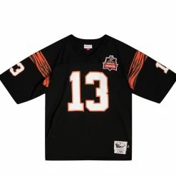 Mitchell & Ness Men's Ken Riley Black Cincinnati Bengals 1981 Authentic Retired Player Jersey 8 Mitchell & Ness Men's Ken Riley Black Cincinnati Bengals 1981 Authentic Retired Player Jersey -Fanatics DSCO1154119205 1007 ALT2
