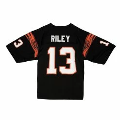 Mitchell & Ness Men's Ken Riley Black Cincinnati Bengals 1981 Authentic Retired Player Jersey 9 Mitchell & Ness Men's Ken Riley Black Cincinnati Bengals 1981 Authentic Retired Player Jersey -Fanatics DSCO1154119205 1007 ALT3