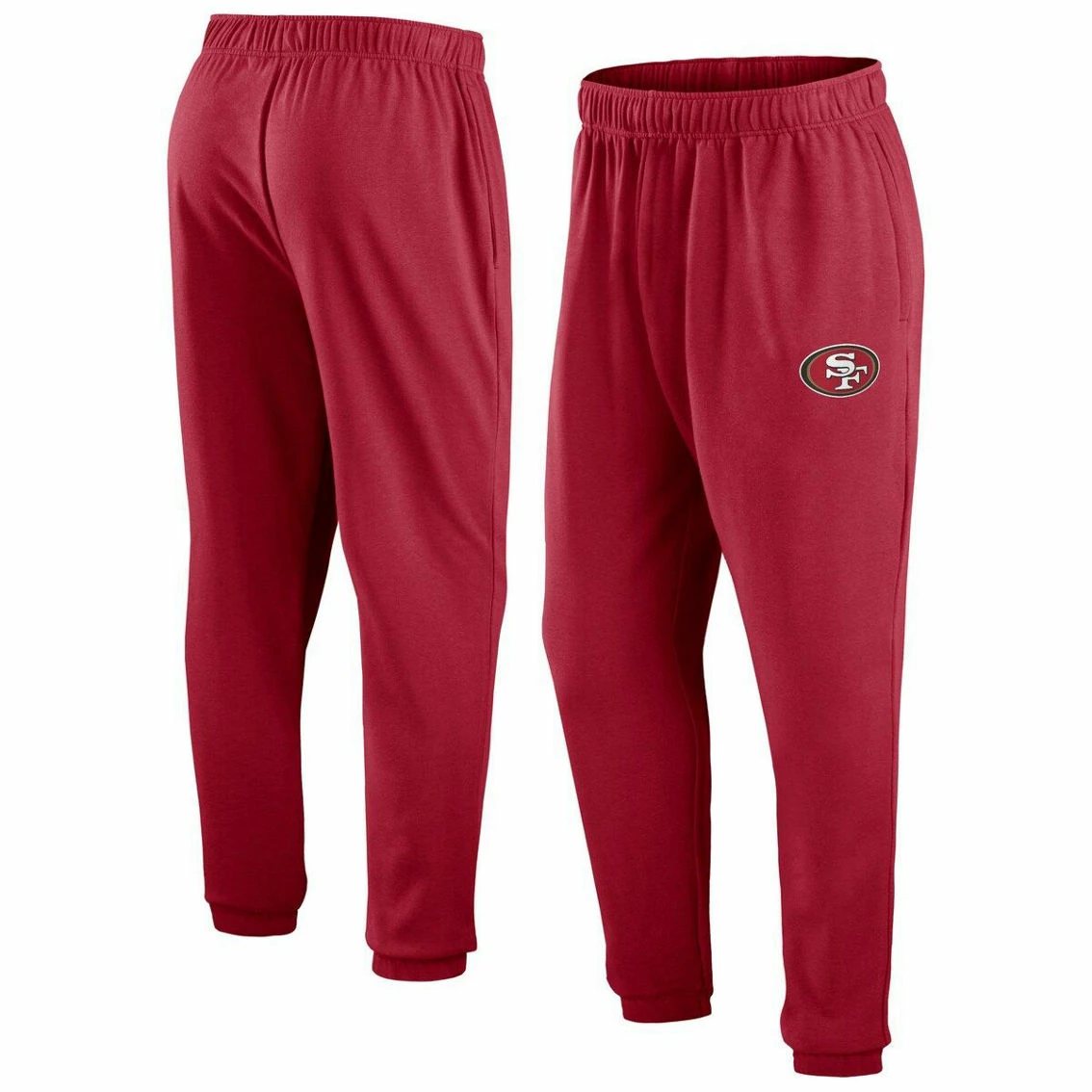 Fanatics Branded Men's Scarlet San Francisco 49ers From Tracking Sweatpants 4 Fanatics Branded Men's Scarlet San Francisco 49ers From Tracking Sweatpants - Image 2