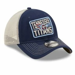 New Era Men's Navy/Natural Tennessee Titans Devoted Trucker 9TWENTY Snapback Hat 9 New Era Men's Navy/Natural Tennessee Titans Devoted Trucker 9TWENTY Snapback Hat -Fanatics DSCO1154153013 1320 ALT3