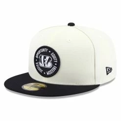 New Era Men's Cream/Black Cincinnati Bengals 2022 Inspire Change 59FIFTY Fitted Hat 7 New Era Men's Cream/Black Cincinnati Bengals 2022 Inspire Change 59FIFTY Fitted Hat -Fanatics DSCO1154283139 6662 ALT1