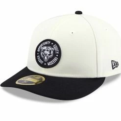 New Era Men's Cream/Black Chicago Bears 2022 Inspire Change 59FIFTY Low Fitted Hat 7 New Era Men's Cream/Black Chicago Bears 2022 Inspire Change 59FIFTY Low Fitted Hat -Fanatics DSCO1154283164 6662 ALT1