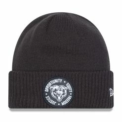 New Era Youth Black Chicago Bears 2022 Inspire Change Cuffed Knit Hat
