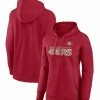 Fanatics Branded Women's Scarlet San Francisco 49ers Iconic Cotton Fleece Checklist Pullover Hoodie 2 Fanatics Branded Women's Scarlet San Francisco 49ers Iconic Cotton Fleece Checklist Pullover Hoodie -Fanatics DSCO1154283682 2946