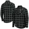 Antigua Men's Black San Francisco 49ers Industry Flannel Button-Up Shirt Jacket 1 Antigua Men's Black San Francisco 49ers Industry Flannel Button-Up Shirt Jacket -Fanatics DSCO1154463742 1007