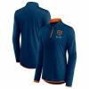 Women's Fanatics Branded Navy Chicago Bears Worth The Drive Quarter-Zip Top -Fanatics DSCO1154531963 1320
