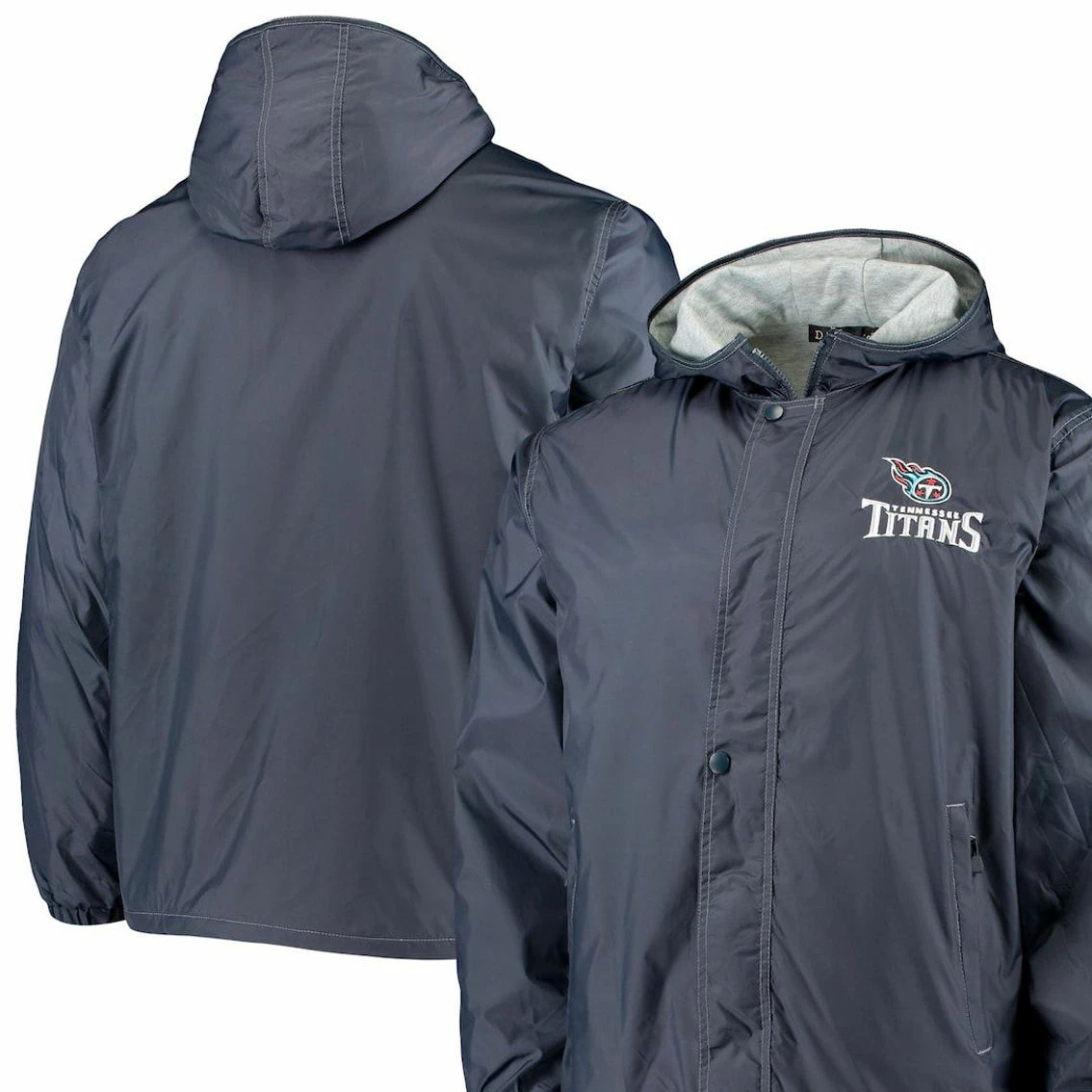 Dunbrooke Men's Navy Tennessee Titans Logo Legacy Stadium Full-Zip Jacket 4 Dunbrooke Men's Navy Tennessee Titans Logo Legacy Stadium Full-Zip Jacket - Image 2