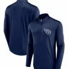 Fanatics Branded Men's Navy Tennessee Titans Tough Minded Quarter-Zip Top 1 Fanatics Branded Men's Navy Tennessee Titans Tough Minded Quarter-Zip Top -Fanatics DSCO1154795320 1320
