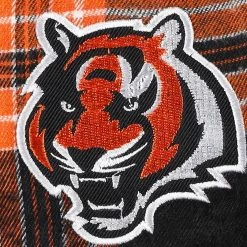 Concepts Sport Men's Black/Orange Cincinnati Bengals Big And Tall Ultimate Flannel Pajama Pants -Fanatics DSCO1154795501 1007 ALT2