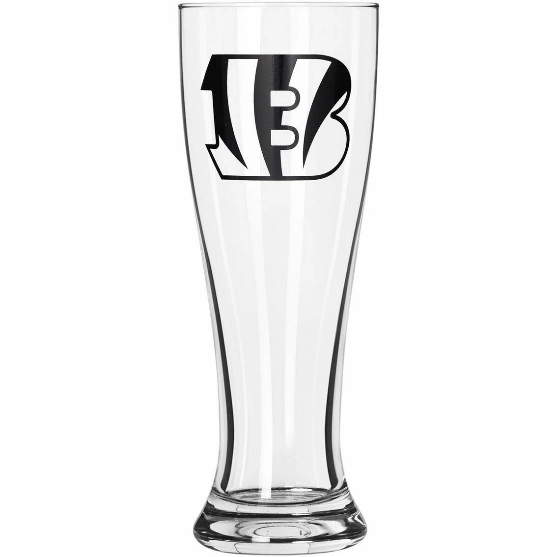 Logo Brands Cincinnati Bengals 16oz. Gameday Pilsner Glass 4 Logo Brands Cincinnati Bengals 16oz. Gameday Pilsner Glass - Image 2