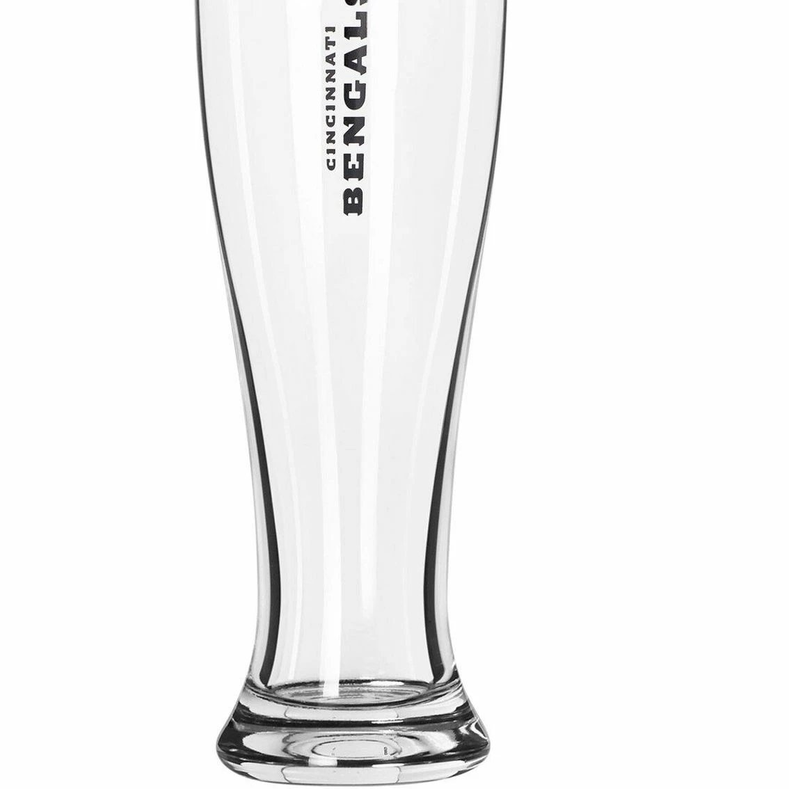 Logo Brands Cincinnati Bengals 16oz. Gameday Pilsner Glass 5 Logo Brands Cincinnati Bengals 16oz. Gameday Pilsner Glass - Image 3