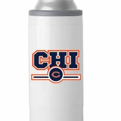 Logo Brands Chicago Bears 12oz. Letterman Slim Can Cooler